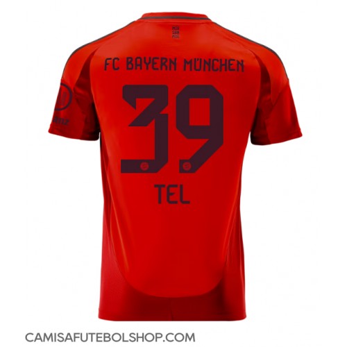 Camisa de time de futebol Bayern Munich Mathys Tel #39 Replicas 1º Equipamento 2024-25 Manga Curta